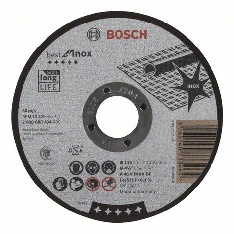 Bosch Inox Rapido 1,5mm
