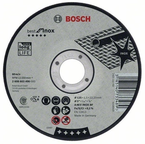 Bosch Inox Rapido 2,5mm