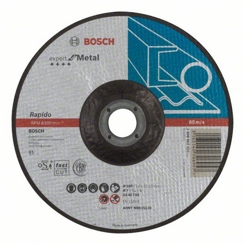 Gekröpft Bosch Expert Metal 230x1,9mm
