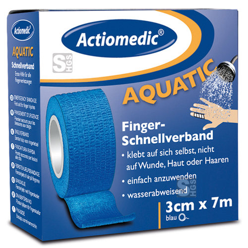 Schnellverband Actiomedic® -Aquatic-, Länge 7 m, selbsthaftend